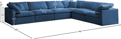 Plush - 6 Piece Modular Sectional