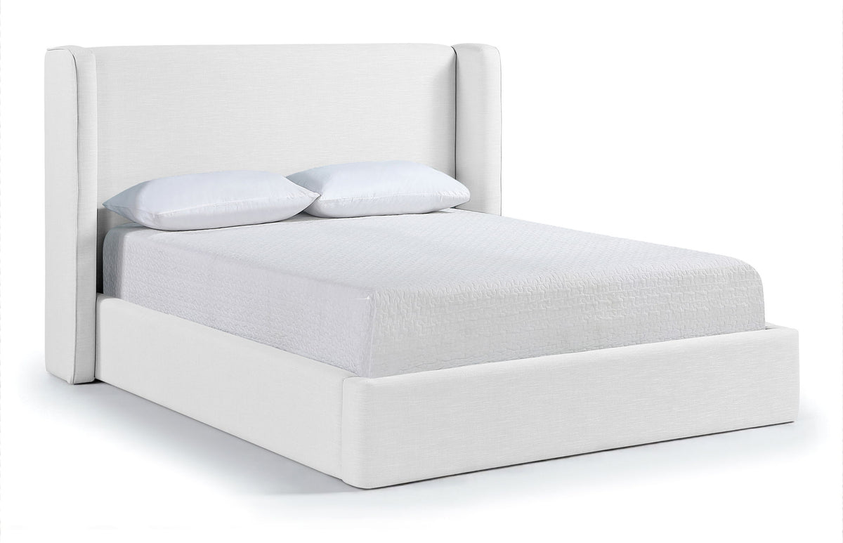 Kendall - Linen Textured Fabric Upholstered Bed
