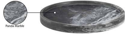 Barletta - Marble Round Tray - Panda
