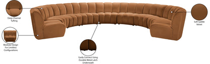 Infinity - 9 Piece Modular Sectional - Saddle