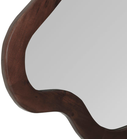 Oblique - Mirror - Wood