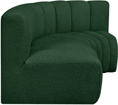 Arc - Boucle Fabric 3 Piece Sofa