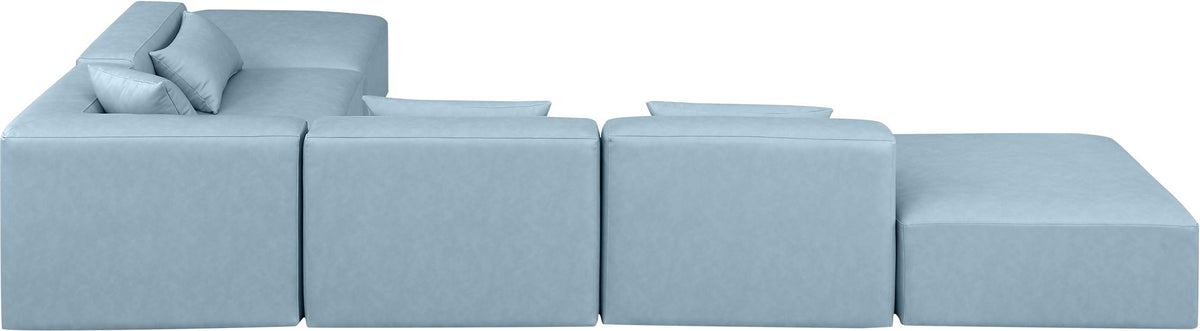 Cube - 6 Piece Modular Corner Armless Sectional