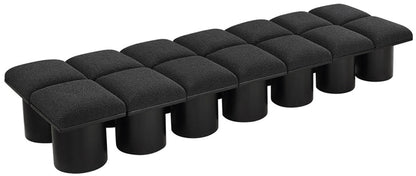 Pavilion - 14 Piece Modular Bench With Black Base