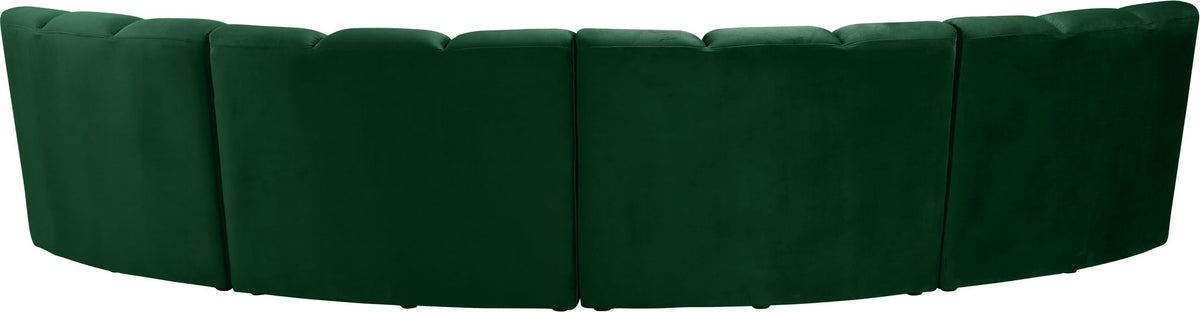 Infinity - 4 Piece Velvet Modular Sectional