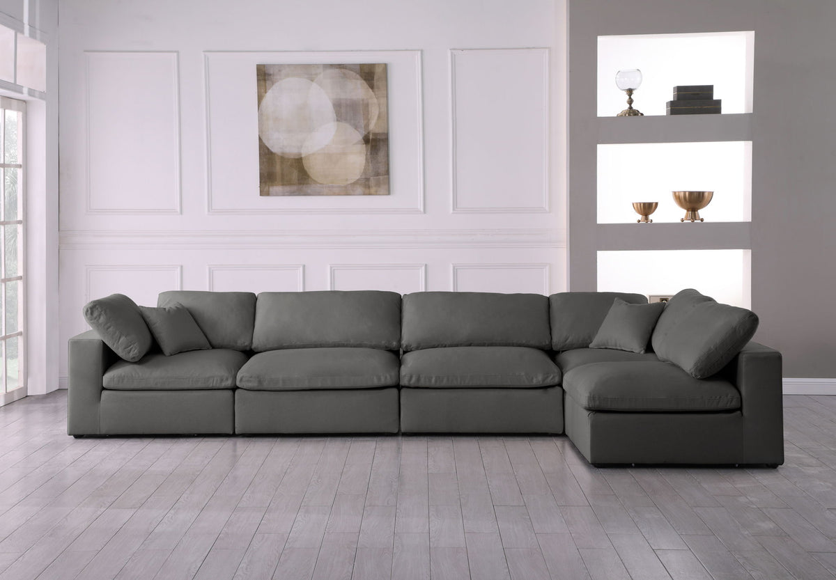 Plush - 5 Piece Modular Sectional