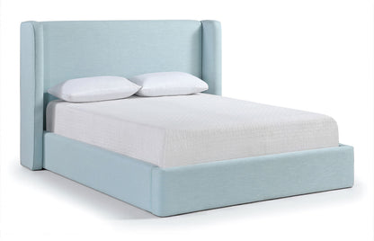 Kendall - Linen Textured Fabric Upholstered Bed