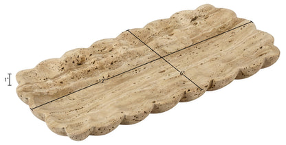 Ruffalo - Travertine Tray