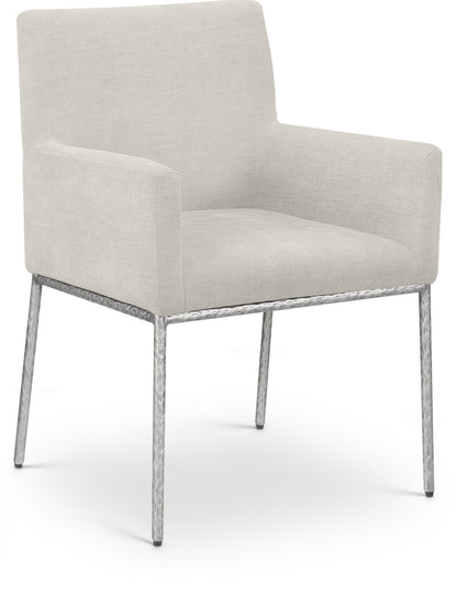 Reeves - Dining Chair With Silver Legs (Set of 2)