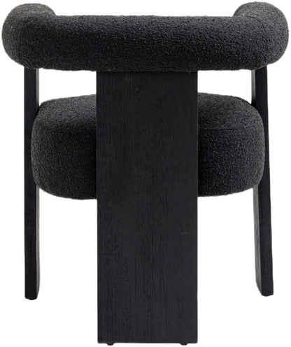 Barrel - Dining Chair - Black Legs