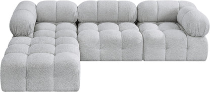 Ames - 4 Piece Fabric Modular Sectional