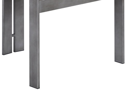 Aurum - Vegan Leather Upholstered Dining Chair With Gray Base (Set of 2)