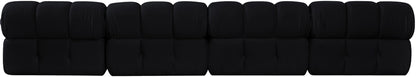 Orin - Velvet 4 Piece Modular Sofa