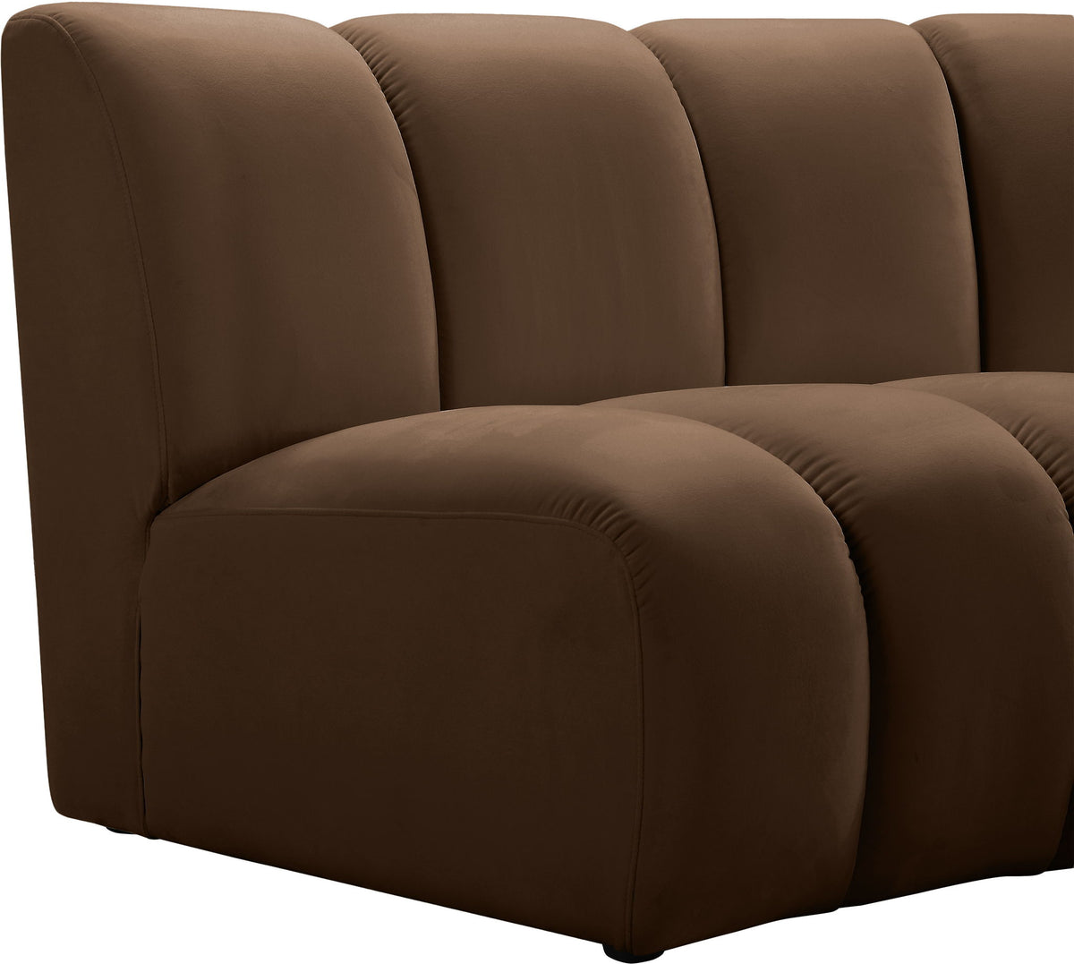 Infinity - 8 Piece Velvet Modular Sectional