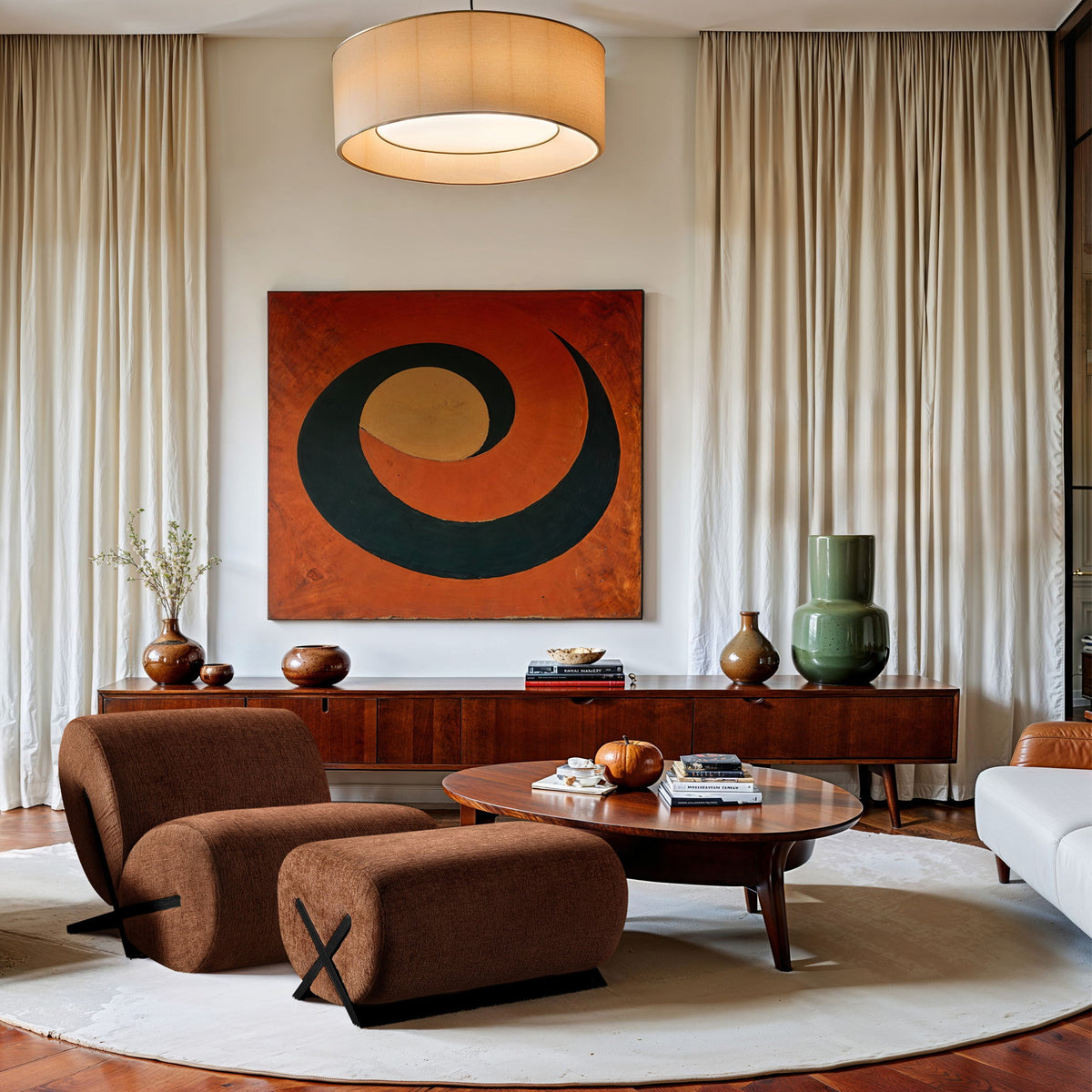 Akira - Upholstered Ottoman