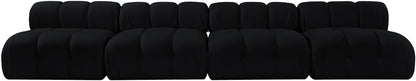 Orin - Velvet 4 Piece Modular Sofa