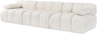 Orin - Velvet 3 Piece Modular Sofa