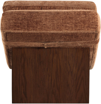 Marcella - Chaise Lounge - Walnut Base