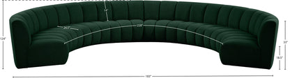 Infinity - 8 Piece Boucle Modular Sectional