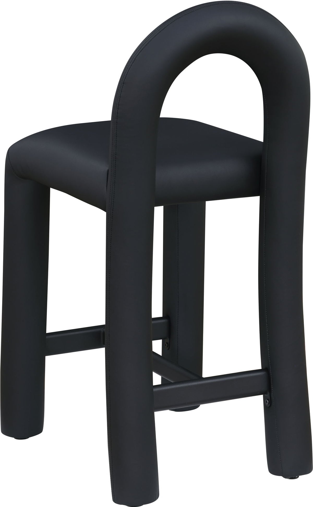 Amari - Faux Leather Stool