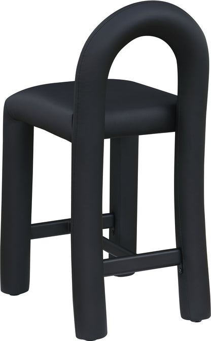 Amari - Faux Leather Stool