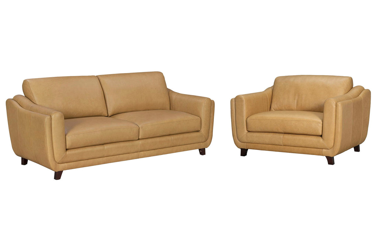 Hayden - Stationary Sofa - Renaissance Marigold