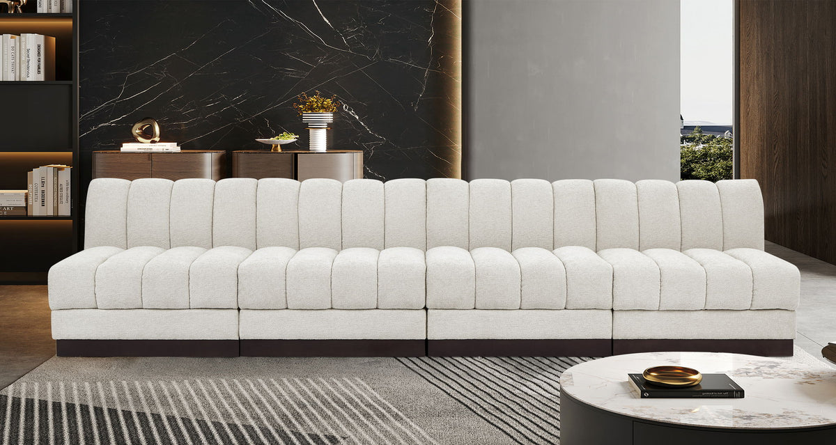 Quinn - 4 Seat Modular Armless Sofa