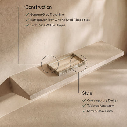 Hannah - Genuine Marble Tray