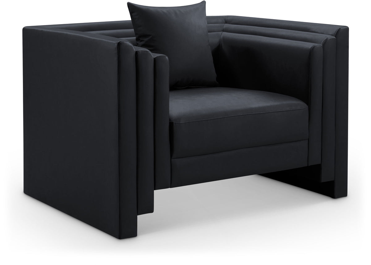 Everett - Vegan Leather Upholstered Chair