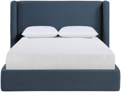 Kendall - Linen Textured Fabric Upholstered Bed