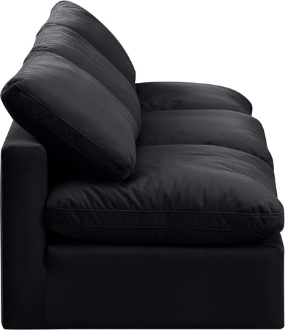 Indulge - Velvet 3 Seat Modular Armless Sofa