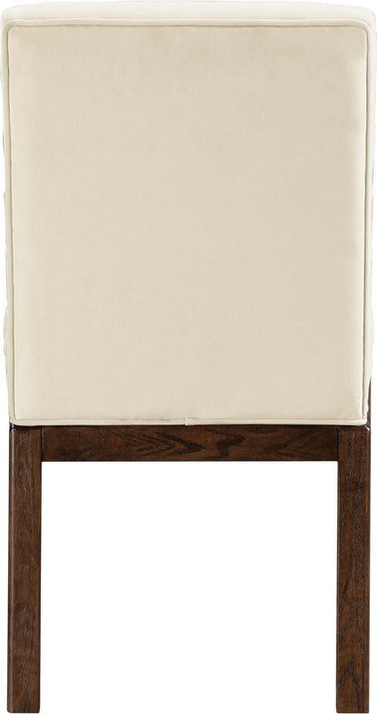 Evelyn - Dining Chair With Brown Legs