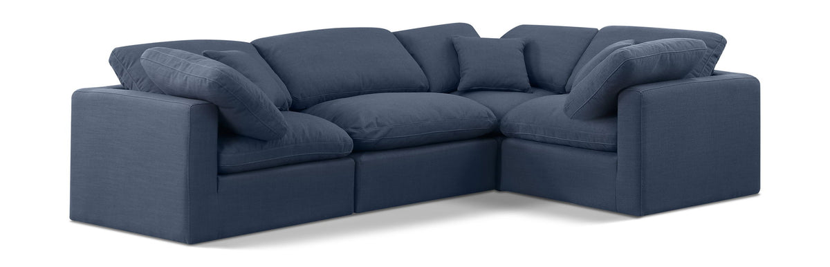 Indulge - Linen 4 Piece Modular Corner Sectional