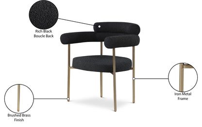 Blake - Boucle Fabric Dining Chair (Set of 2)