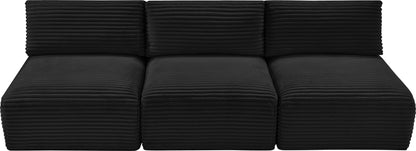 Shaggy - 3 Seat Modular Armless Sofa
