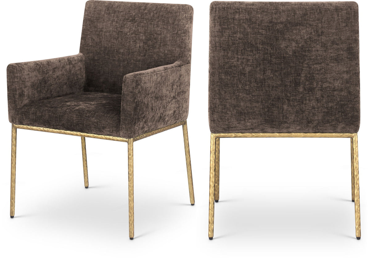 Reeves - Dining Chair With Gold Legs (Set of 2)