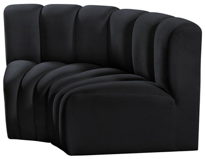 Arc - Velvet 2 Piece Modular Sofa