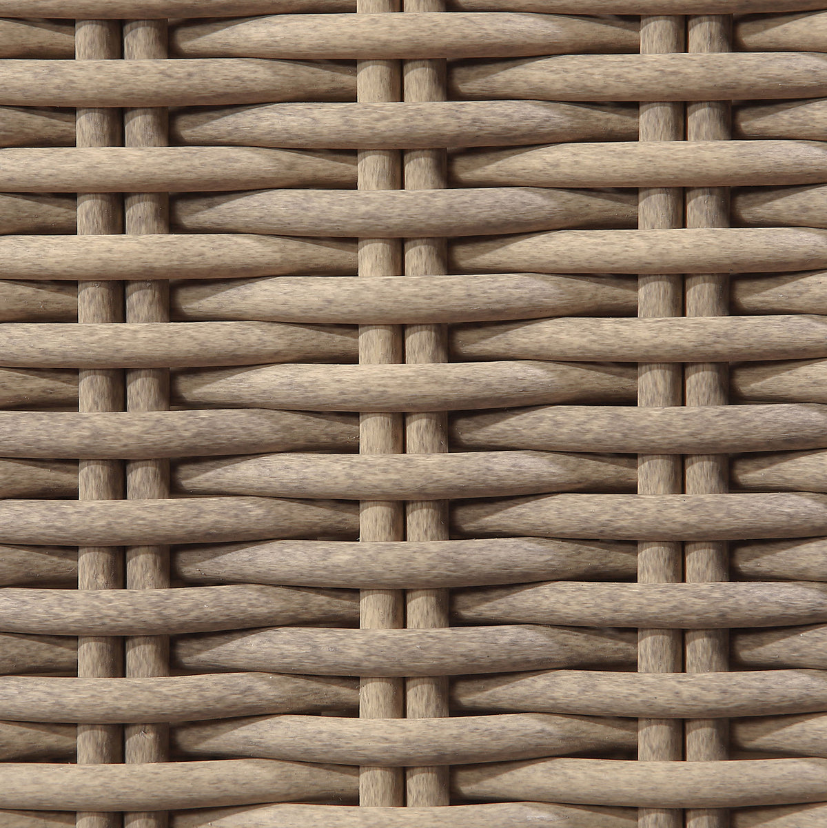 Seacrest - Olefin Water Resistant Fabric And Wicker Outdoor Patio Swivel Chair