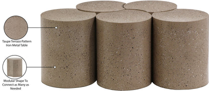 Dimple - 5 Piece Modular Coffee Table - Terazzo Finish