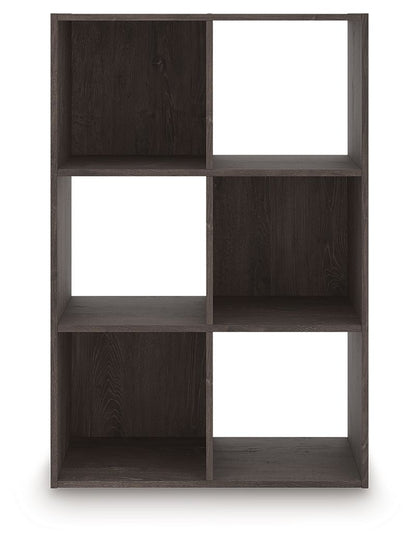 Piperton - Six Cube Organizer - Charcoal