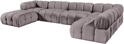 Orin - 6 Piece Modular Sectional (3 Modular Chairs, 2 Corner Chairs & Ottoman)