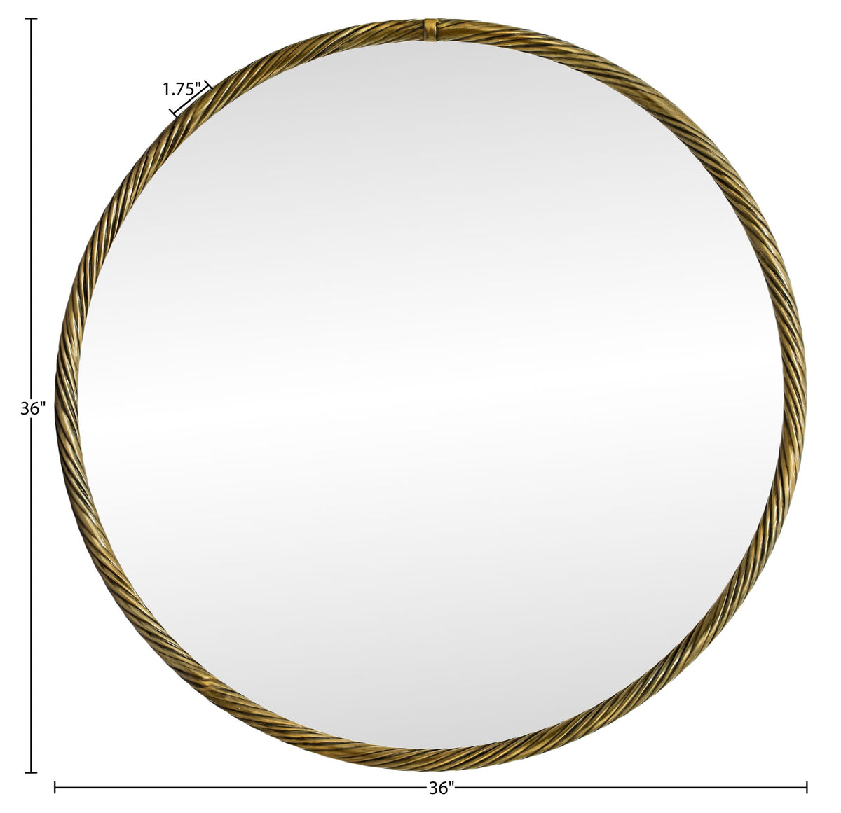 Avara - Round Mirror