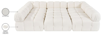 Orin - Velvet 6 Piece Modular Sectional
