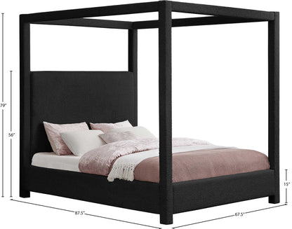 Eden - Boucle Fabric Upholstered Bed