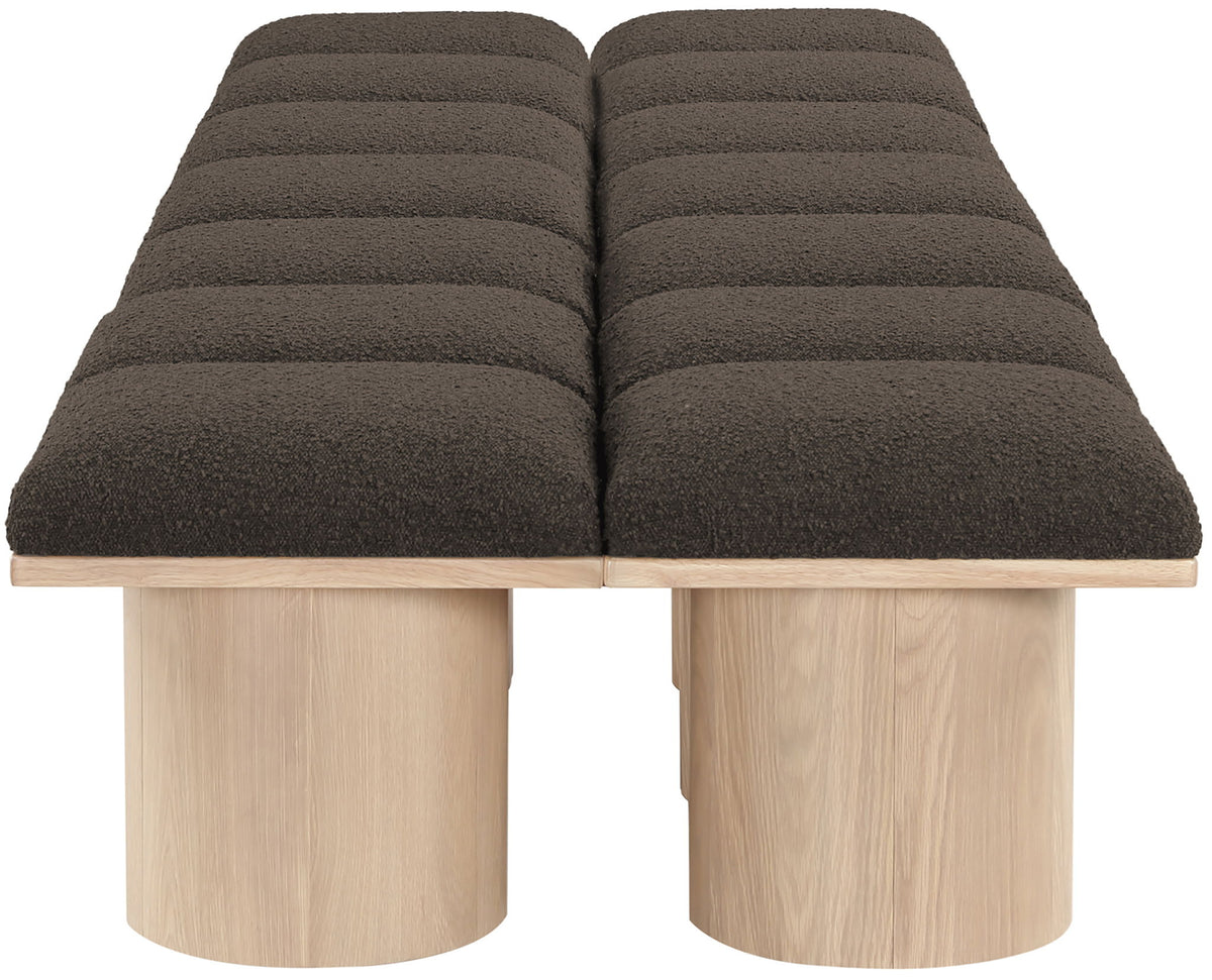 Pavilion - 14 Piece Modular Bench With Natural Base