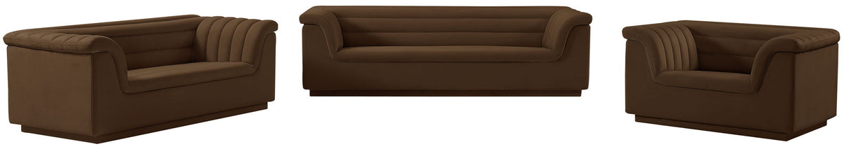 Cascade - Velvet Loveseat