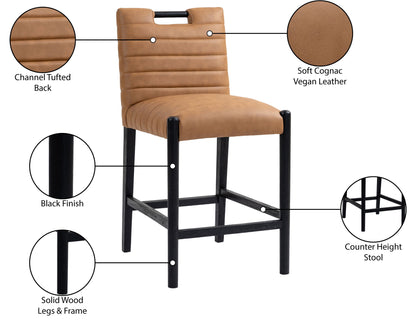 Aimee - Counter Stool - Black Legs