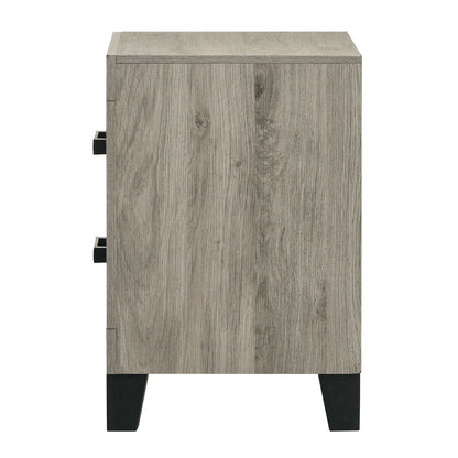 Mari - Nightstand - Light Gray Finish