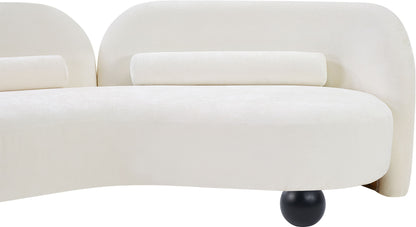 Daphne - Chenille Loveseat