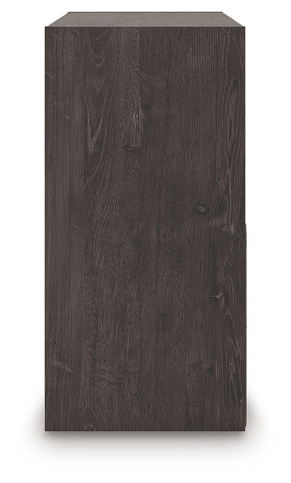 Piperton - Four Cube Organizer - Charcoal